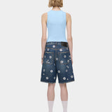 MARC JACOBS 亮片雛菊寬版短褲