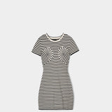 MARC JACOBS 線條拼接針織洋裝