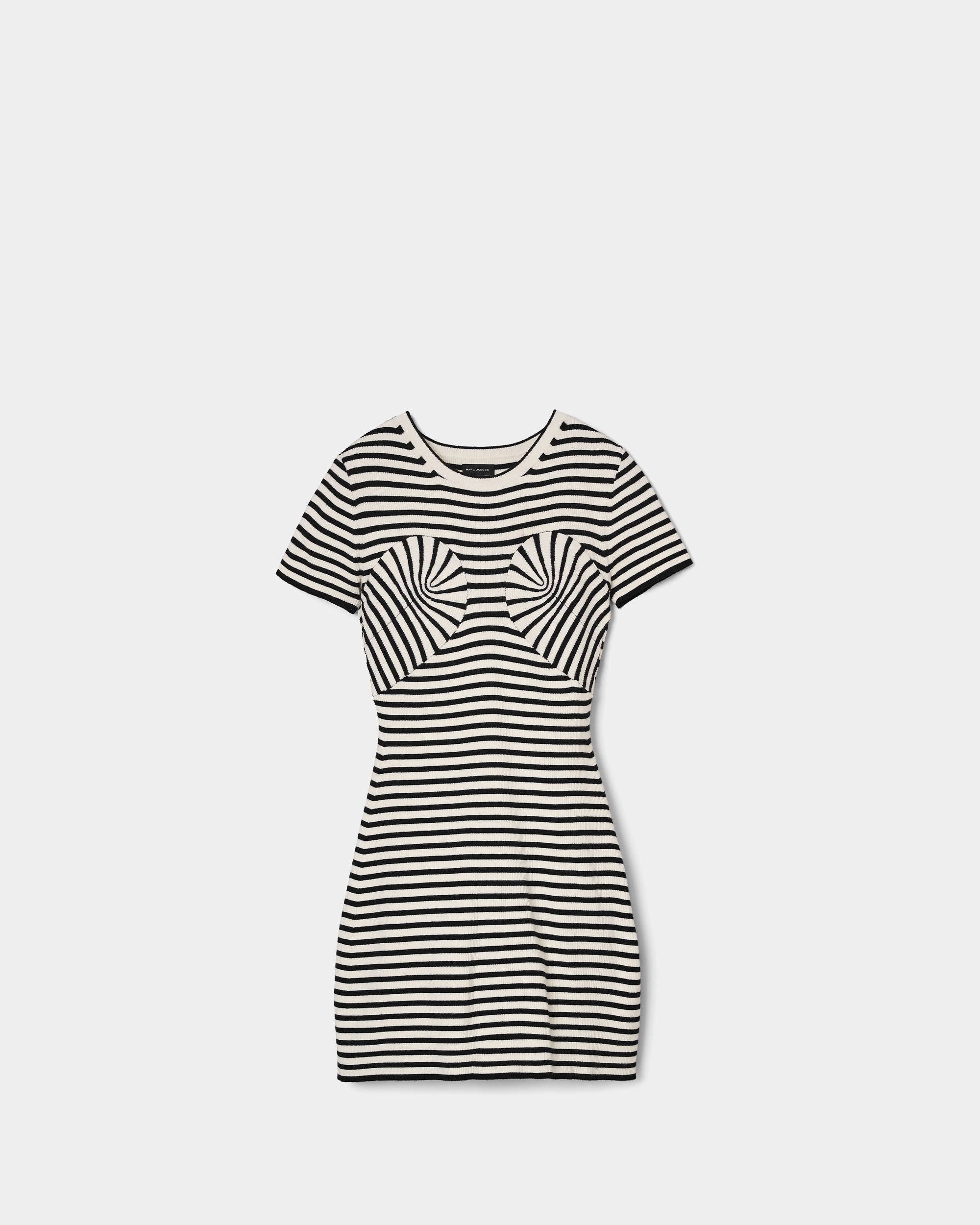 MARC JACOBS 線條拼接針織洋裝