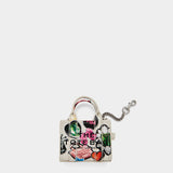 MARC JACOBS 迷你托特吊飾包