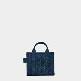 MARC JACOBS 迷你水晶丹寧托特包
