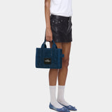 MARC JACOBS 小型水晶丹寧托特包