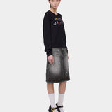MARC JACOBS 寶石針織標誌圓領上衣