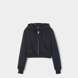 MARC JACOBS 吊飾短版連帽上衣