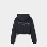 MARC JACOBS 吊飾短版連帽上衣