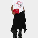 ALEXANDER MCQUEEN 唇印大麥町短袖T-Shirt