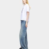 ALEXANDER MCQUEEN 蕾絲骷髏短袖T-Shirt