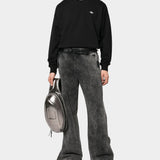 DIESEL 男款 Logo 刺繡棉質大學T