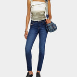 DIESEL 2017 窄管修身丹寧褲