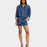 DIESEL 牛仔迷你短裙