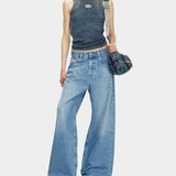 DIESEL 1996 寬版直筒丹寧褲