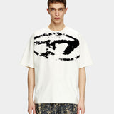 DIESEL 印花短袖T-Shirt