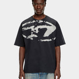 DIESEL 印花短袖T-Shirt
