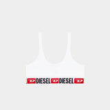 DIESEL Logo 彈性腰帶女款運動內衣 2款色可挑選