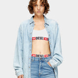 DIESEL Logo 彈性腰帶女款運動內衣 2款色可挑選