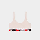 DIESEL 女款運動型內衣 (粉)