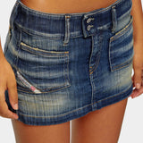 DIESEL 牛仔迷你短裙