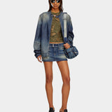 DIESEL 牛仔迷你短裙