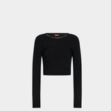 DIESEL 羅紋長袖貼身上衣