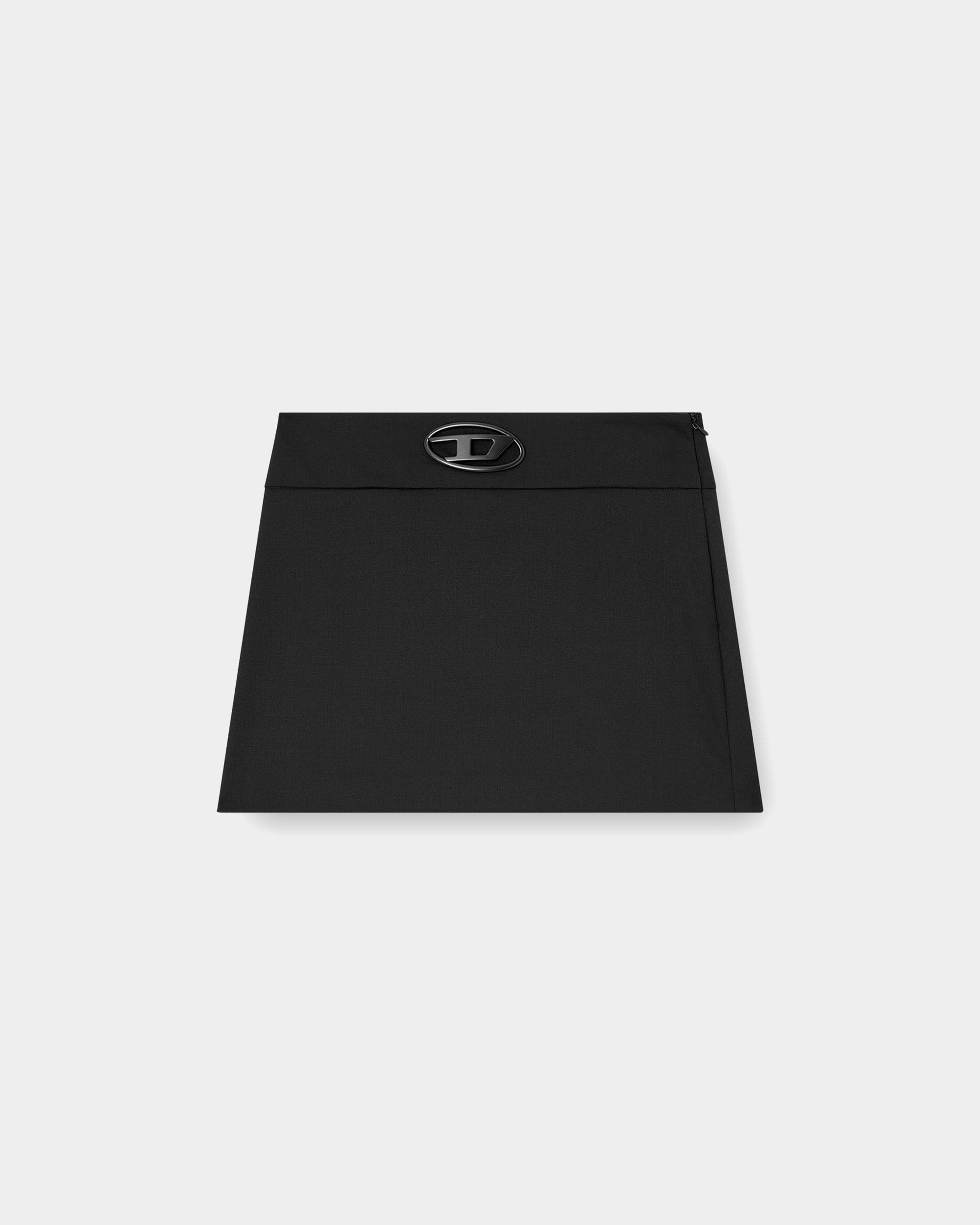 DIESEL D Logo 迷你短裙