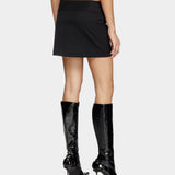 DIESEL D Logo 迷你短裙