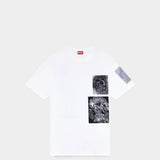 DIESEL 印花短袖T-Shirt