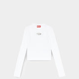 DIESEL D Logo 針織長袖上衣