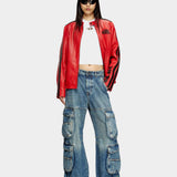 DIESEL D Logo 針織長袖上衣