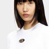 DIESEL D Logo 針織長袖上衣