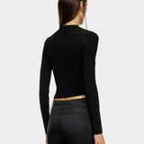 DIESEL D Logo 針織長袖上衣