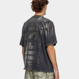 DIESEL 金屬感短袖T‑Shirt