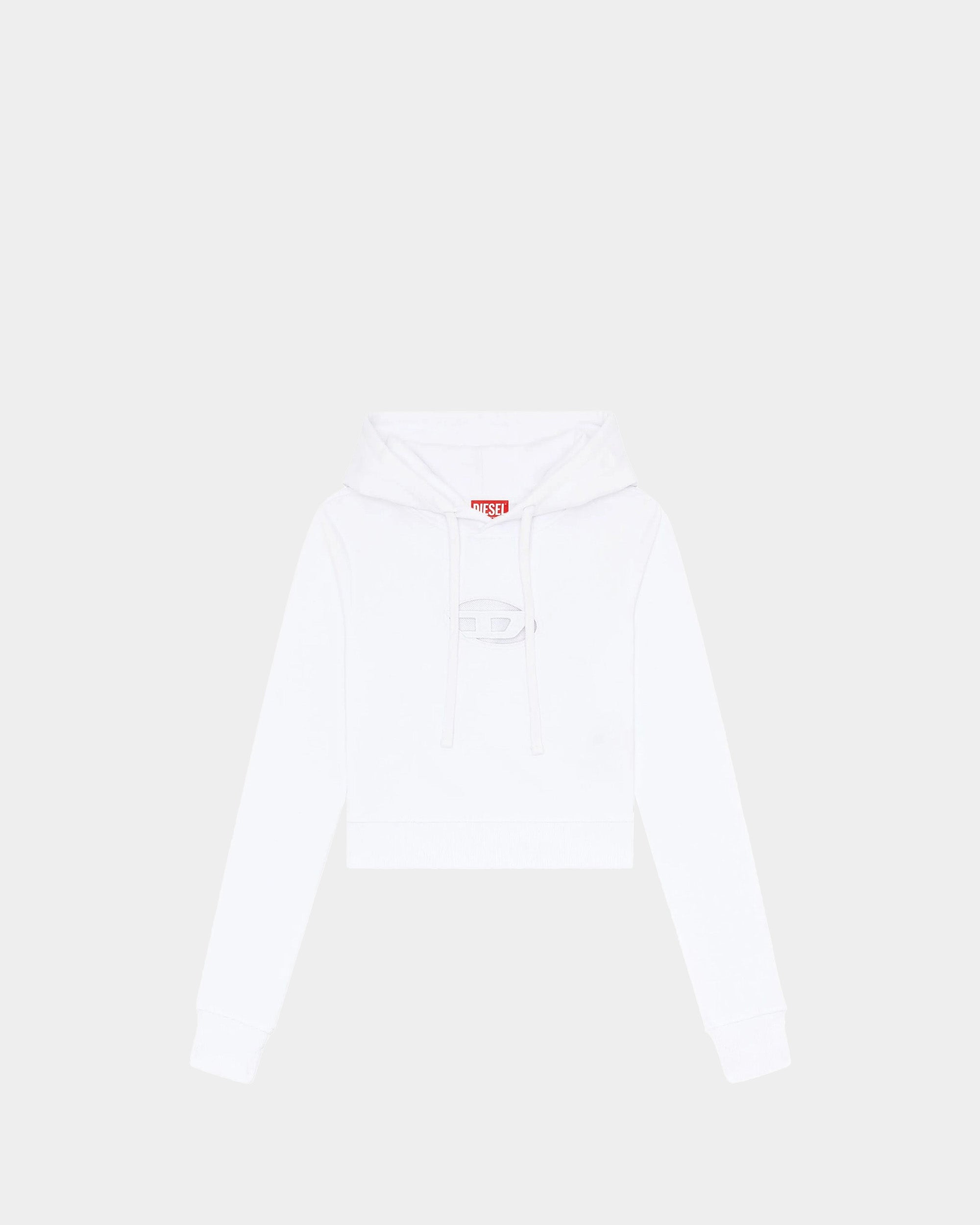 DIESEL D Logo修身連帽上衣