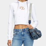 DIESEL D Logo修身連帽上衣