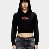 DIESEL D Logo連帽長袖上衣