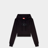 DIESEL D Logo修身連帽上衣