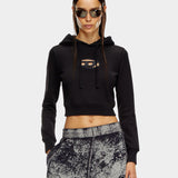 DIESEL D Logo修身連帽上衣