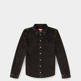 DIESEL 黑色牛仔長袖襯衫