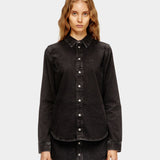 DIESEL 黑色牛仔長袖襯衫