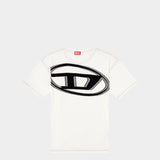 DIESEL 印花短袖T-Shirt