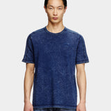 DIESEL 丹寧感短袖T-Shirt