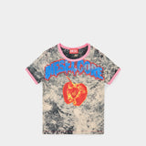 DIESEL CORE 心型印花短版圓領 T-Shirt