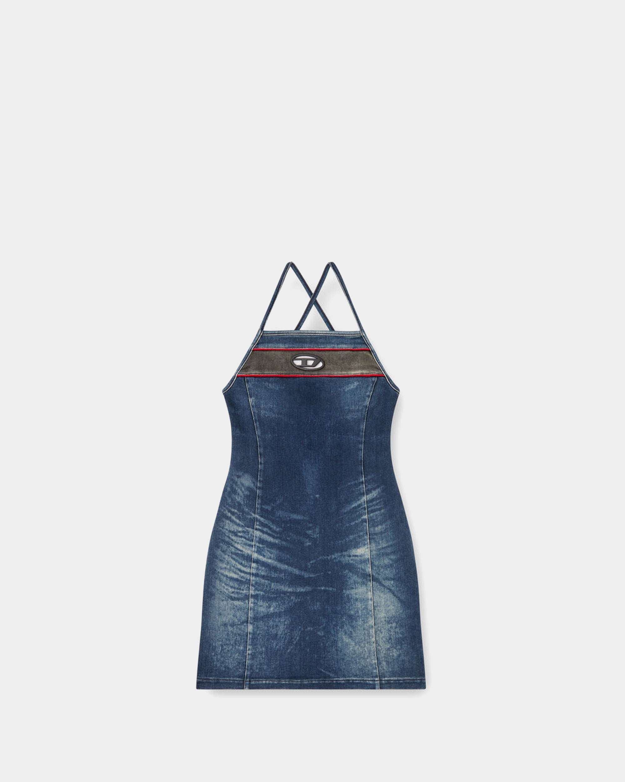 DIESEL 丹寧細肩洋裝