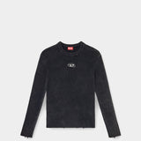 DIESEL D-Logo長袖針織衫