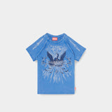 DIESEL 鳳凰亮片短袖T-Shirt