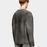 DIESEL 破壞圓領長袖上衣