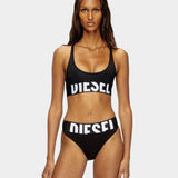 DIESEL 低胸運動內衣 (黑)