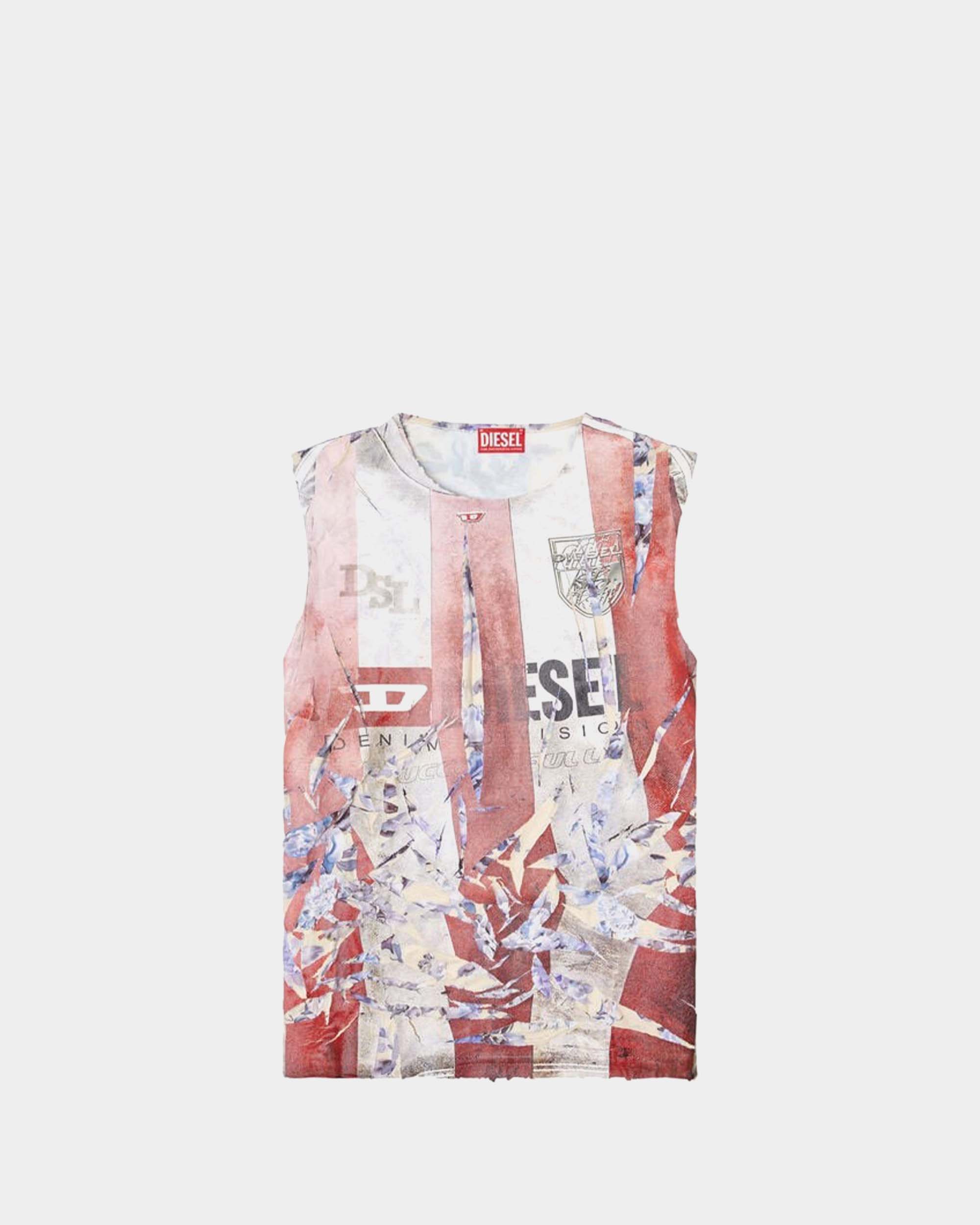 DIESEL 印花圓領背心