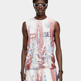 DIESEL 印花圓領背心