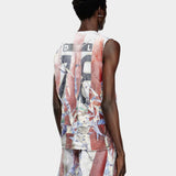 DIESEL 印花圓領背心