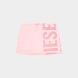 DIESEL Logo沙灘短裙